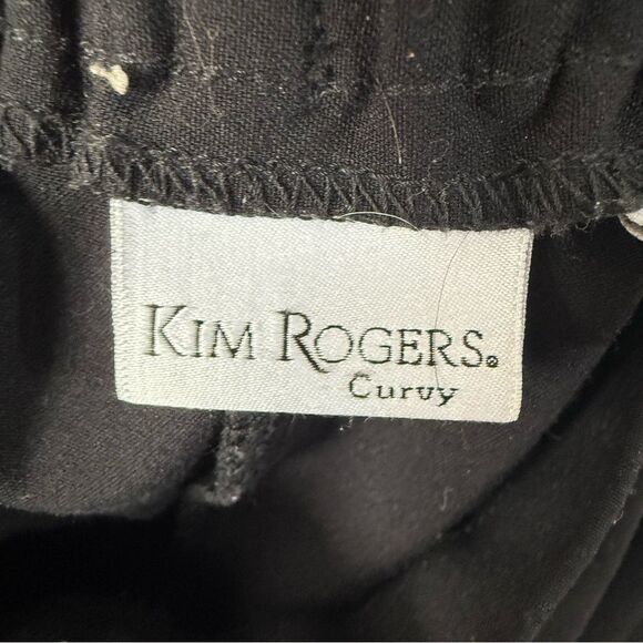 Kim Rogers Black Wide-Leg Dress Pants - Picture 3 of 5